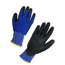 13G U3 Style Polyester Palm Coated PU ESD Work Glove